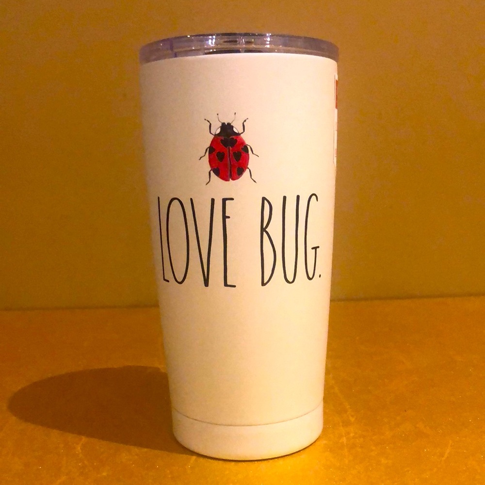 🆕💕RAE DUNN Insulated Stainless Steel Glass.17 oz